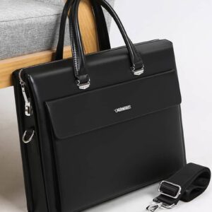 leather business briefcase